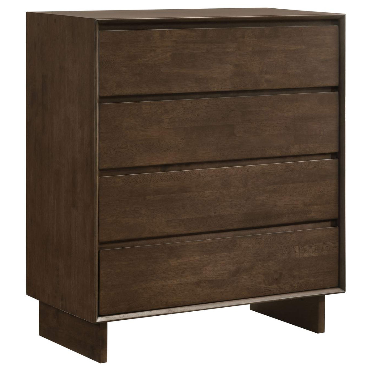 225011KE-S5 Glenwood 5-piece Eastern King Bedroom Set Warm Brown