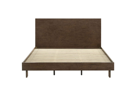 225011KE Glenwood 48-inch Eastern King Platform Panel Bed Warm Brown