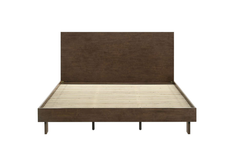 225011KE Glenwood 48-inch Eastern King Platform Panel Bed Warm Brown