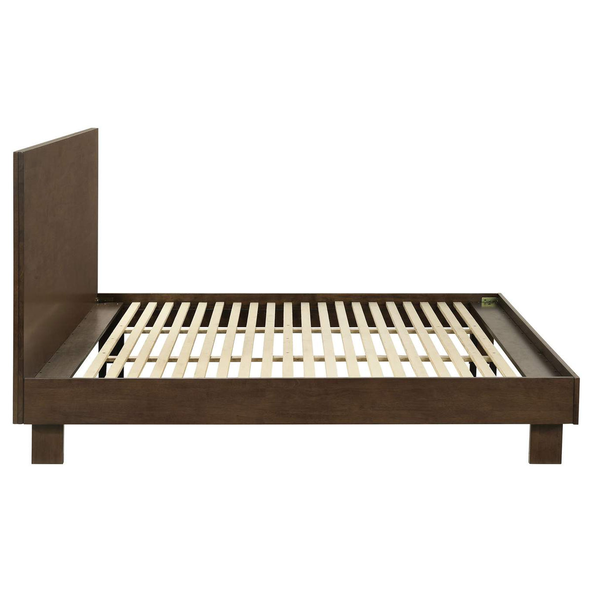 225011KE Glenwood 48-inch Eastern King Platform Panel Bed Warm Brown