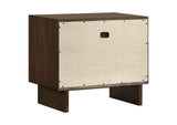 225011Q-S5 Glenwood 5-piece Queen Bedroom Set Warm Brown