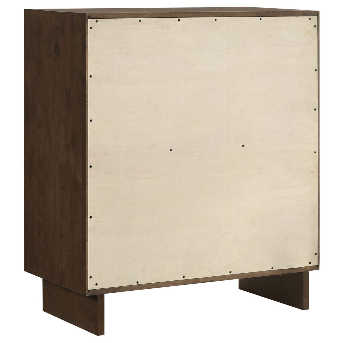 225011Q-S5 Glenwood 5-piece Queen Bedroom Set Warm Brown