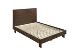 225011Q Glenwood 48-inch Queen Platform Panel Bed Warm Brown