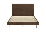 225011Q Glenwood 48-inch Queen Platform Panel Bed Warm Brown