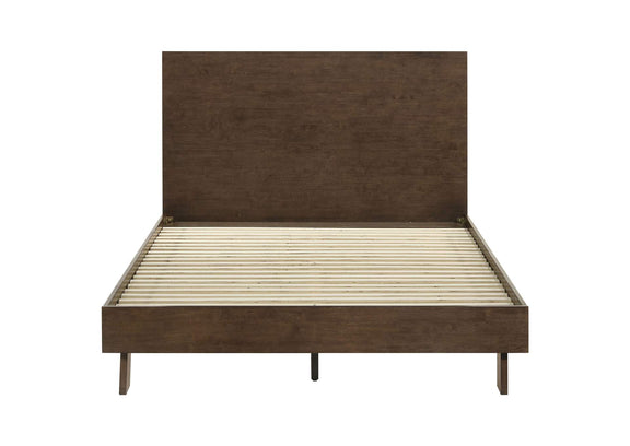 225011Q Glenwood 48-inch Queen Platform Panel Bed Warm Brown