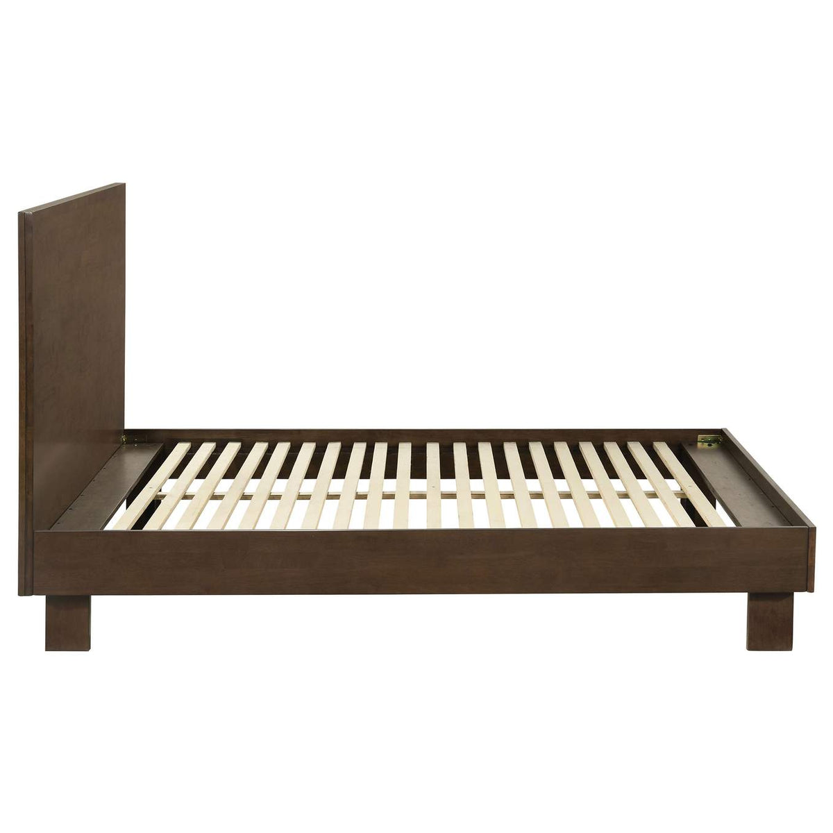 225011Q Glenwood 48-inch Queen Platform Panel Bed Warm Brown