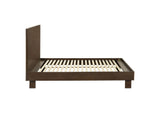 225011Q Glenwood 48-inch Queen Platform Panel Bed Warm Brown