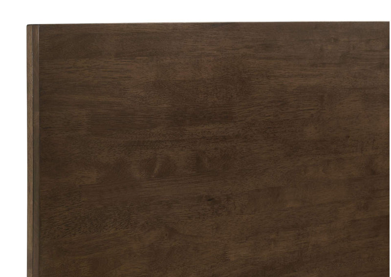 225011Q Glenwood 48-inch Queen Platform Panel Bed Warm Brown