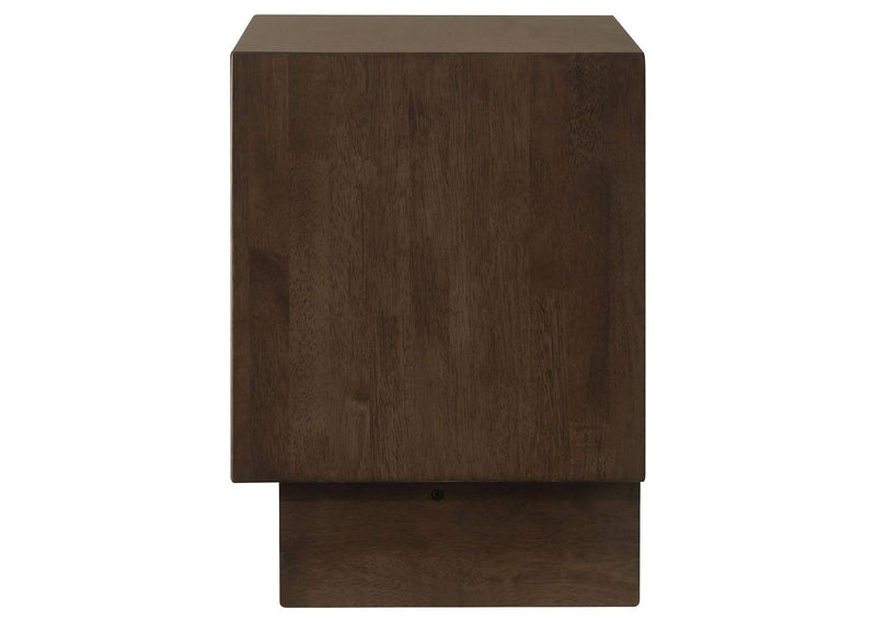 225012 Glenwood 2-drawer Nightstand Bedside Table Warm Brown