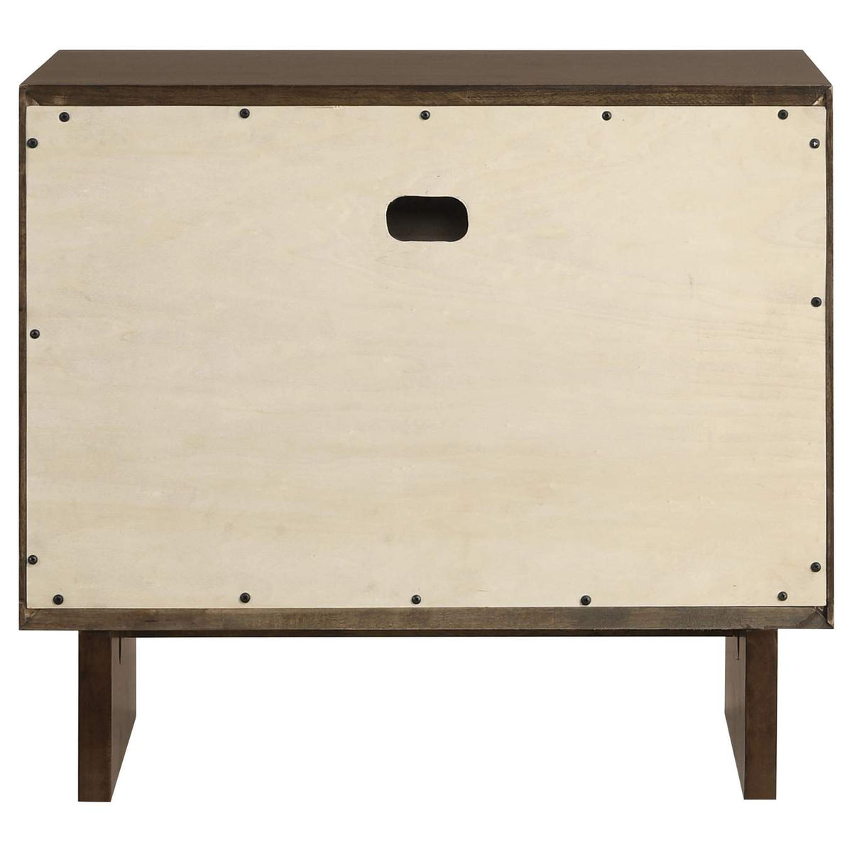 225012 Glenwood 2-drawer Nightstand Bedside Table Warm Brown