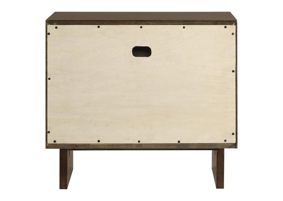 225012 Glenwood 2-drawer Nightstand Bedside Table Warm Brown