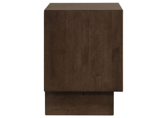 225012 Glenwood 2-drawer Nightstand Bedside Table Warm Brown