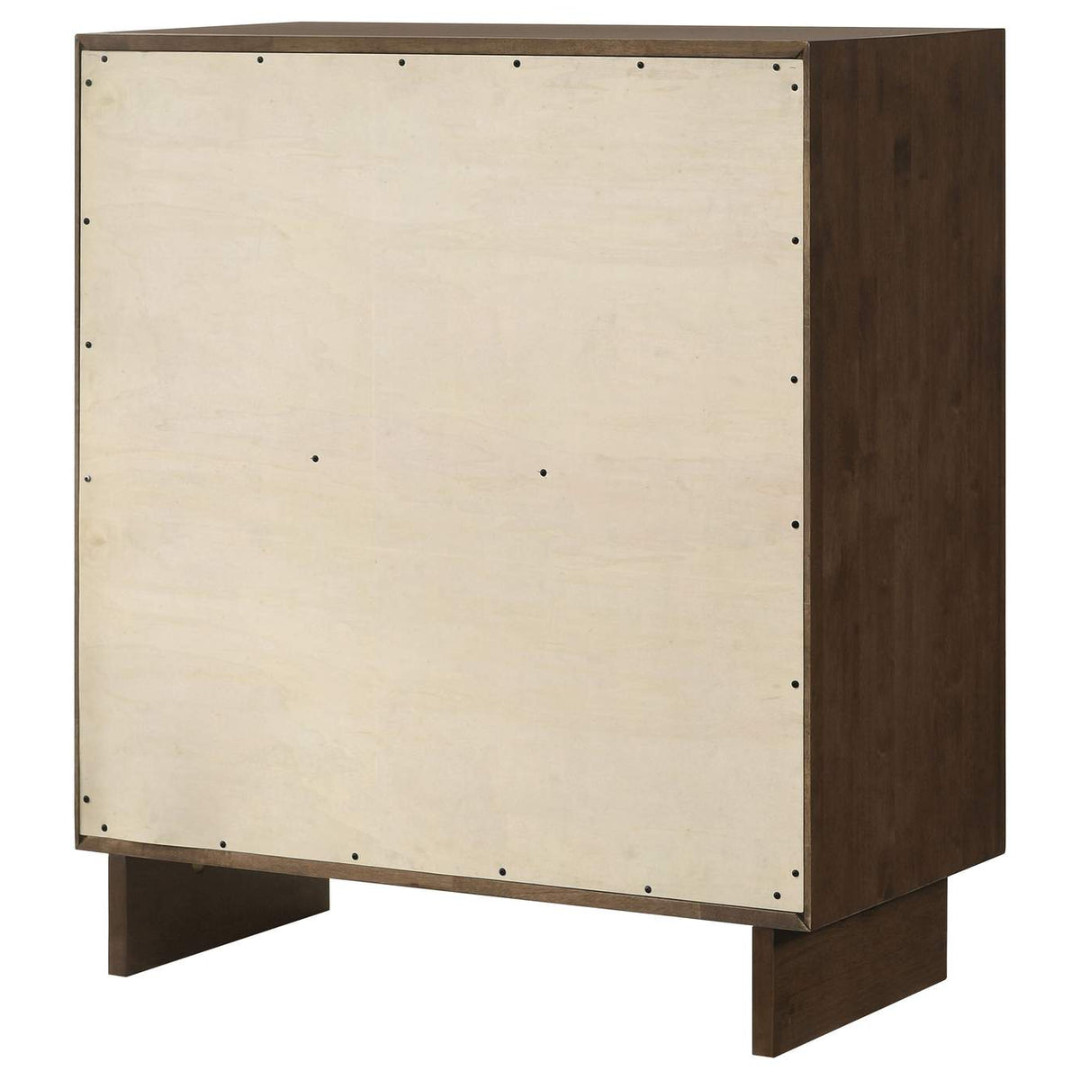 225015 Glenwood 4-drawer Chest of Drawers Warm Brown