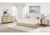 225041KE-S4 Kailani 4-piece Eastern King Bedroom Set Beige Oak