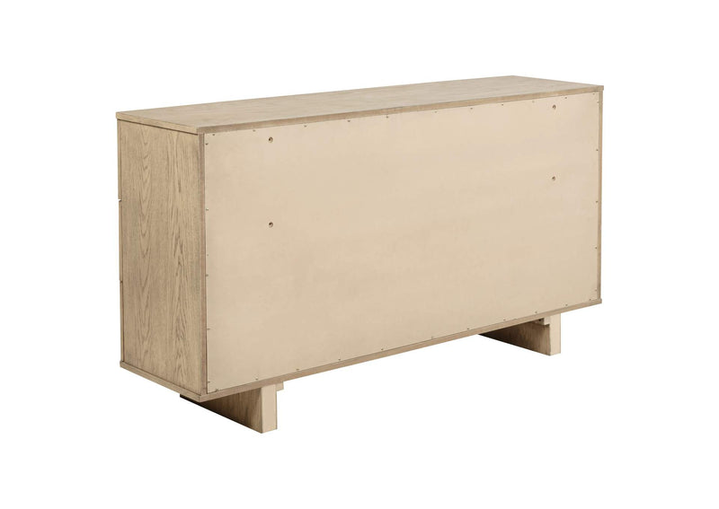 225041KW-S4 Kailani 4-piece California King Bedroom Set Beige Oak