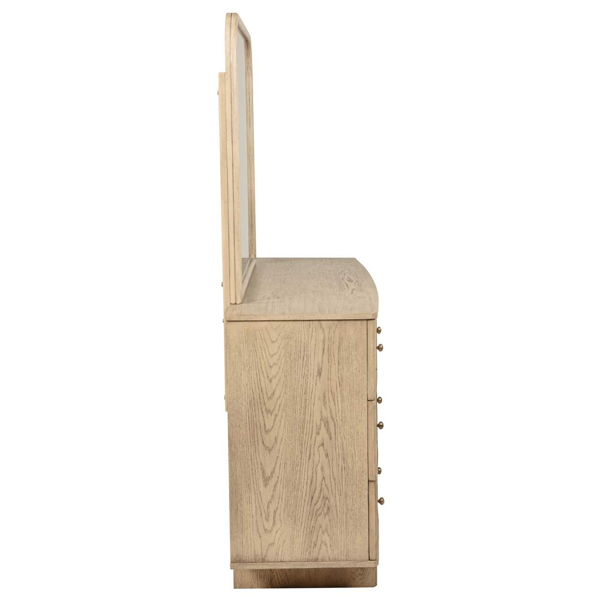 225043M Kailani 9-drawer Dresser and Mirror Beige Oak