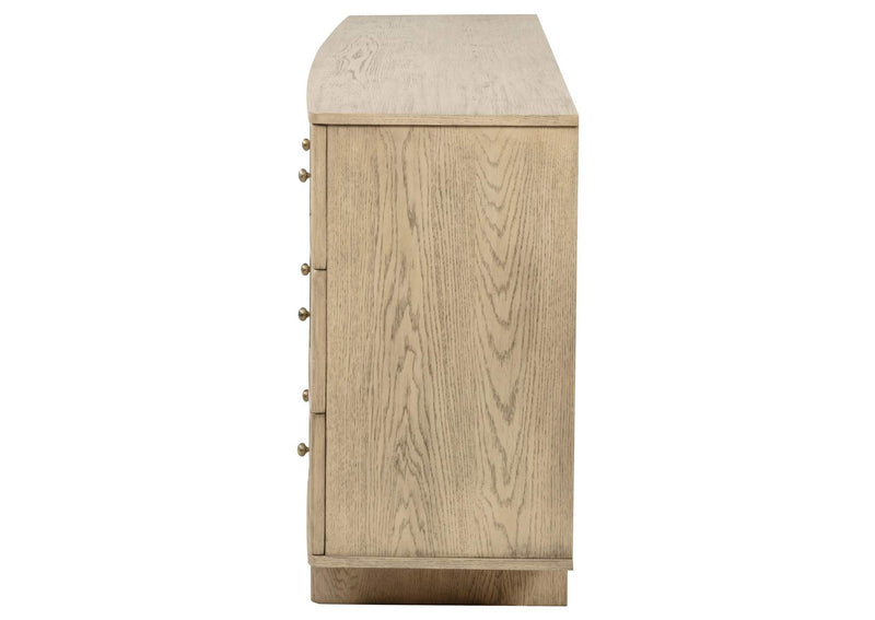 225043 Kailani 9-drawer Dresser Cabinet Beige Oak