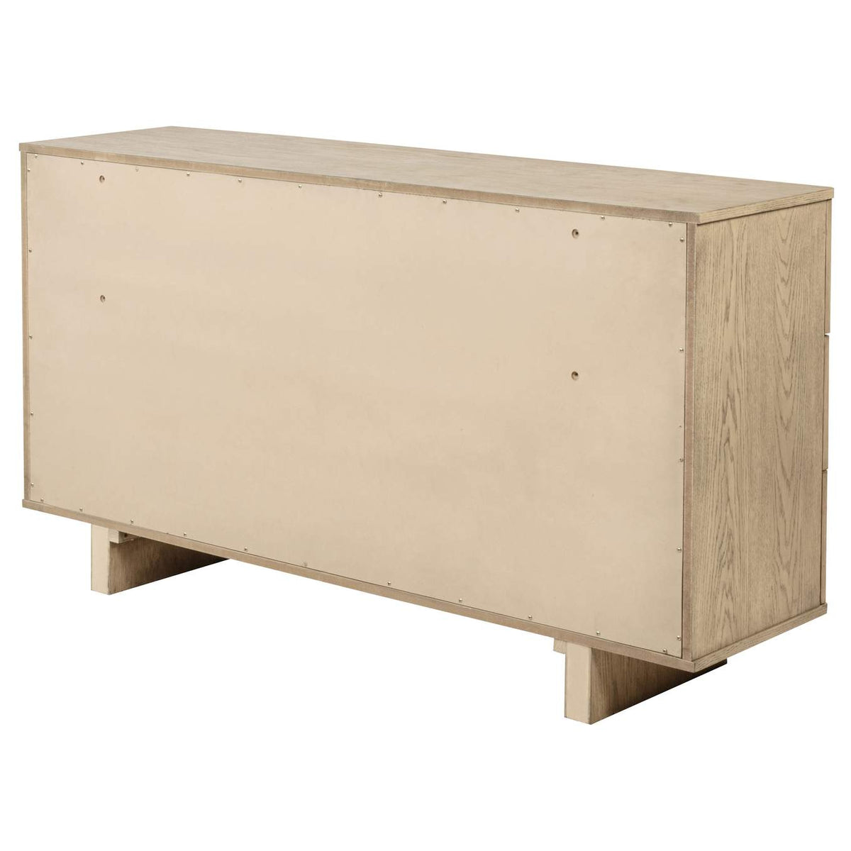 225043 Kailani 9-drawer Dresser Cabinet Beige Oak