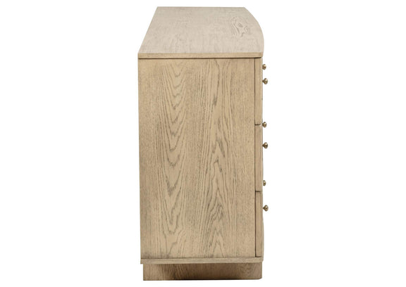 225043 Kailani 9-drawer Dresser Cabinet Beige Oak