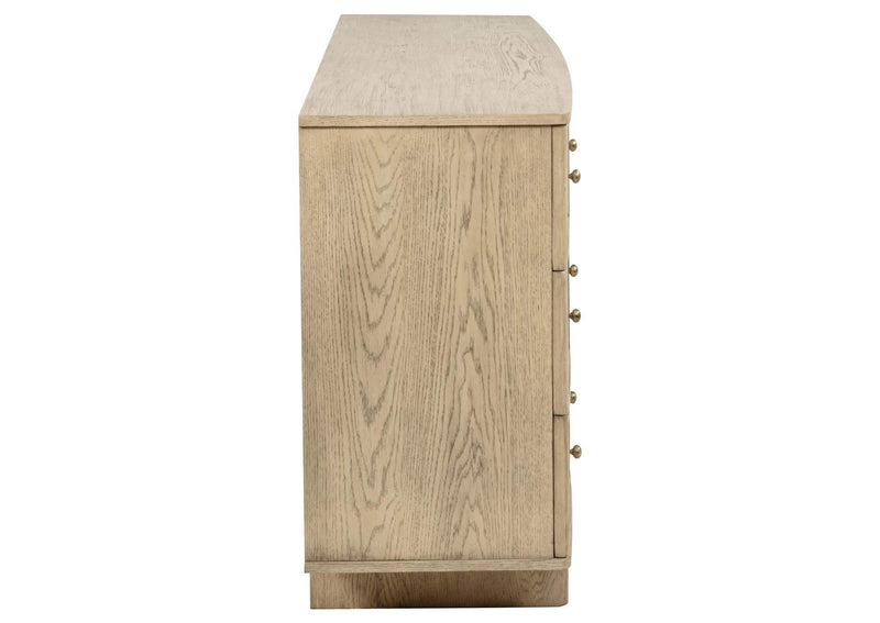 225043 Kailani 9-drawer Dresser Cabinet Beige Oak