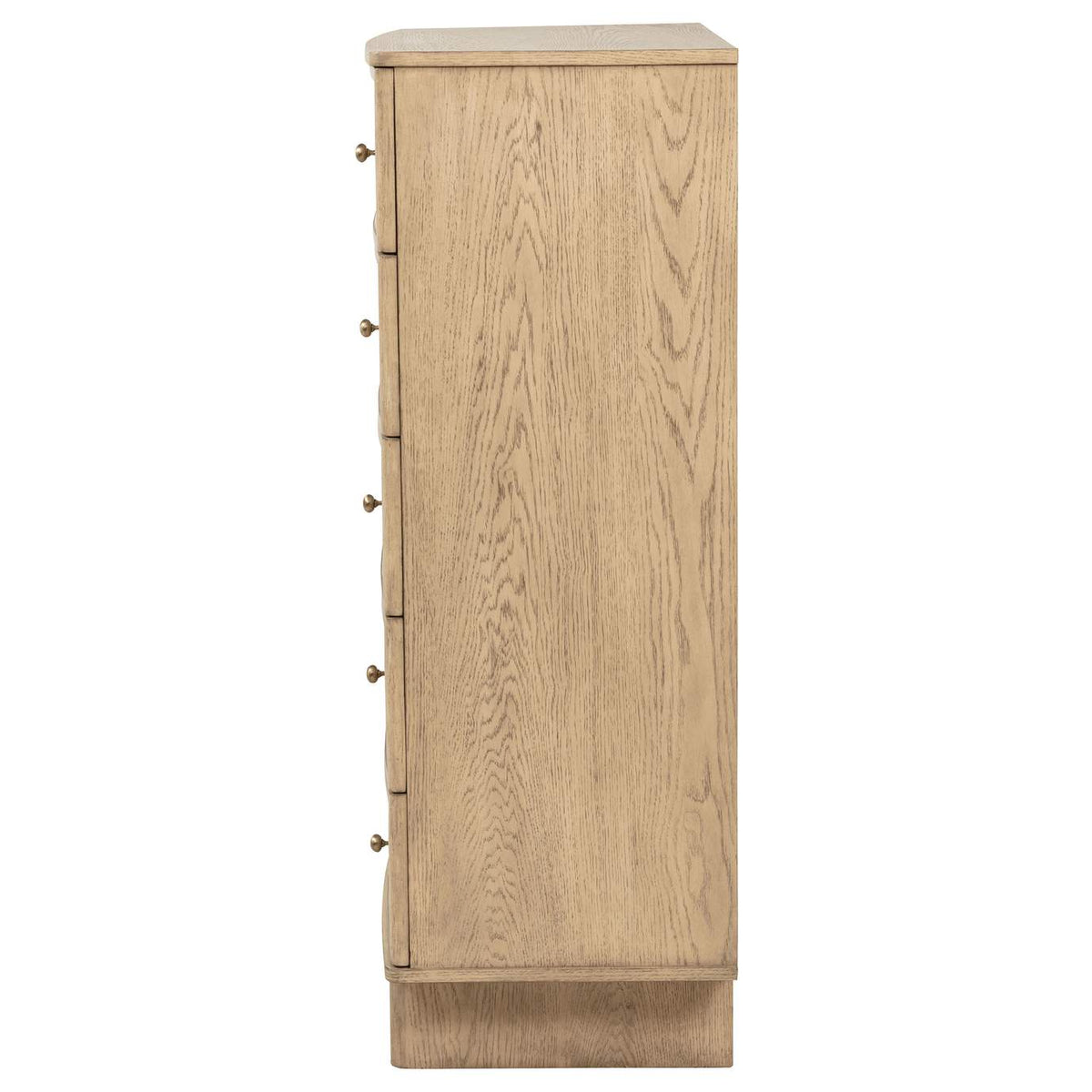 225045 Kailani 5-drawer Bedroom Chest of Drawers Beige Oak