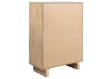 225045 Kailani 5-drawer Bedroom Chest of Drawers Beige Oak