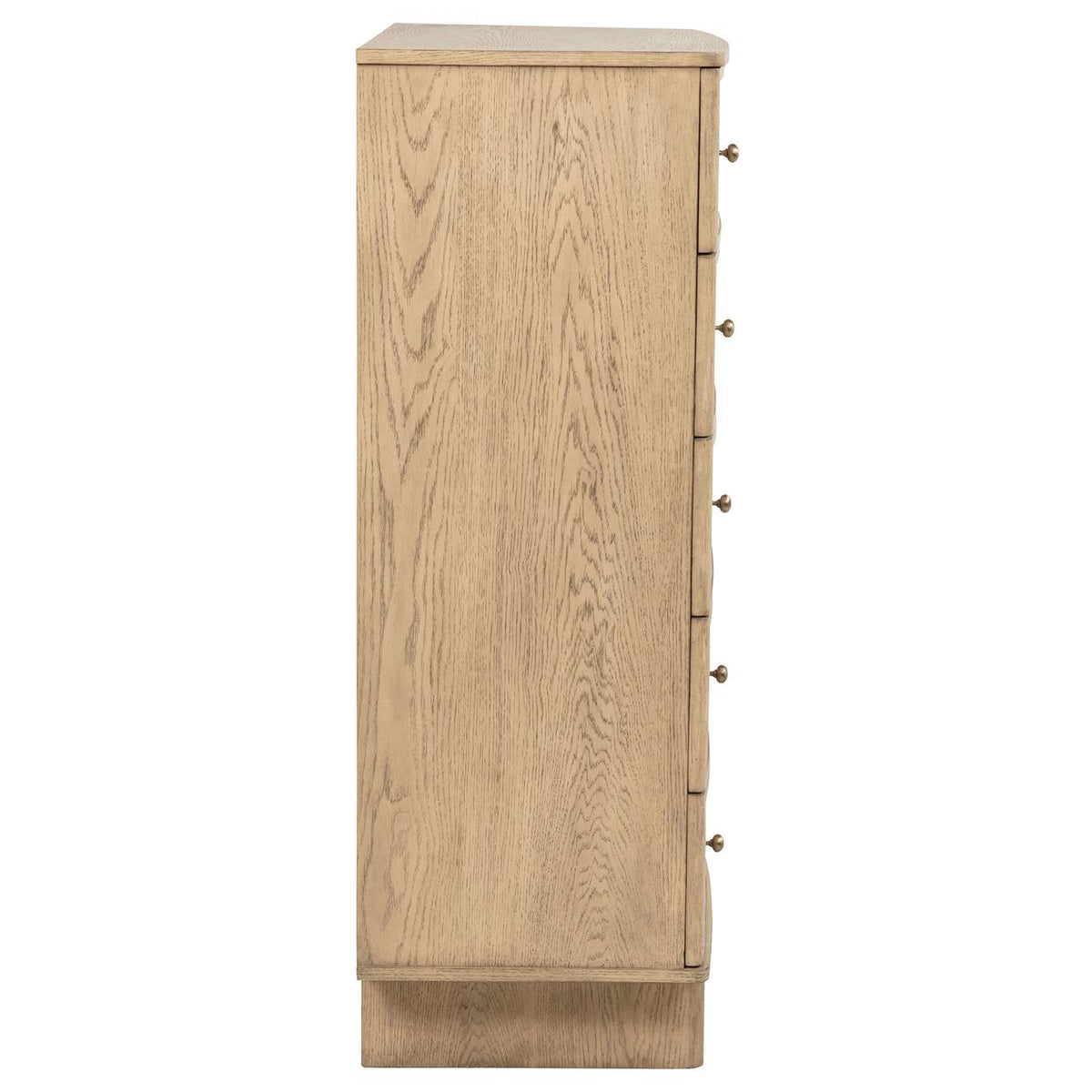 225045 Kailani 5-drawer Bedroom Chest of Drawers Beige Oak