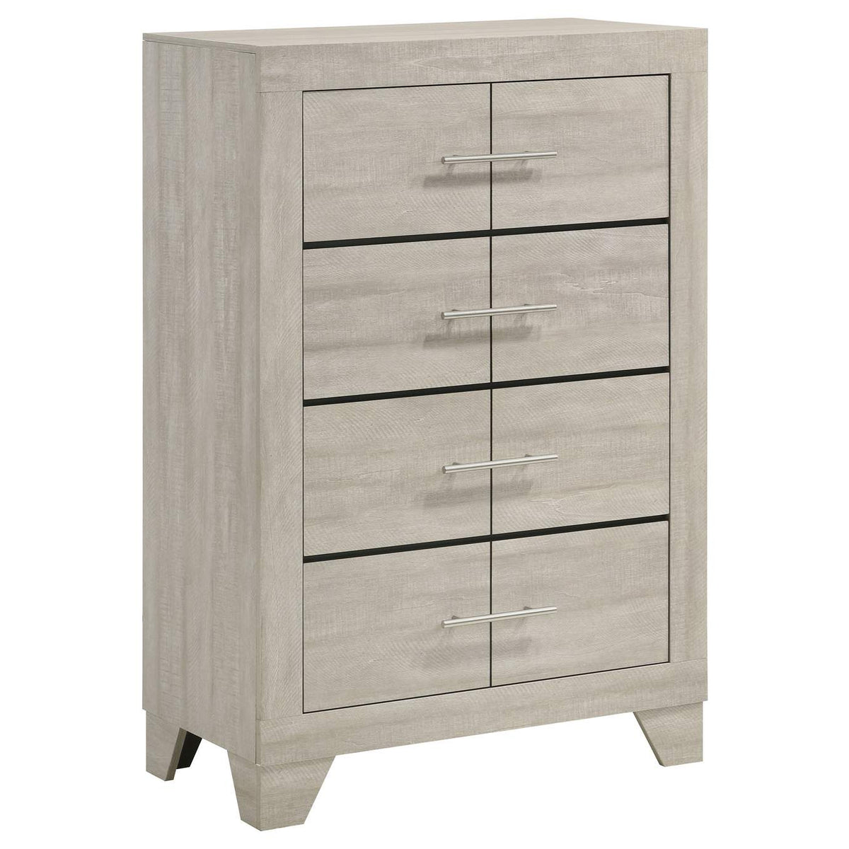 225061F-S5 Trenton 5-piece Full Bedroom Set Rustic Cream