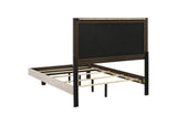 225061F Trenton 54-inch Wood Full Panel Bed Rustic Cream