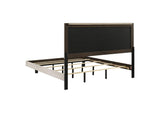 225061KE Trenton 54-inch Wood Eastern King Panel Bed Rustic Cream