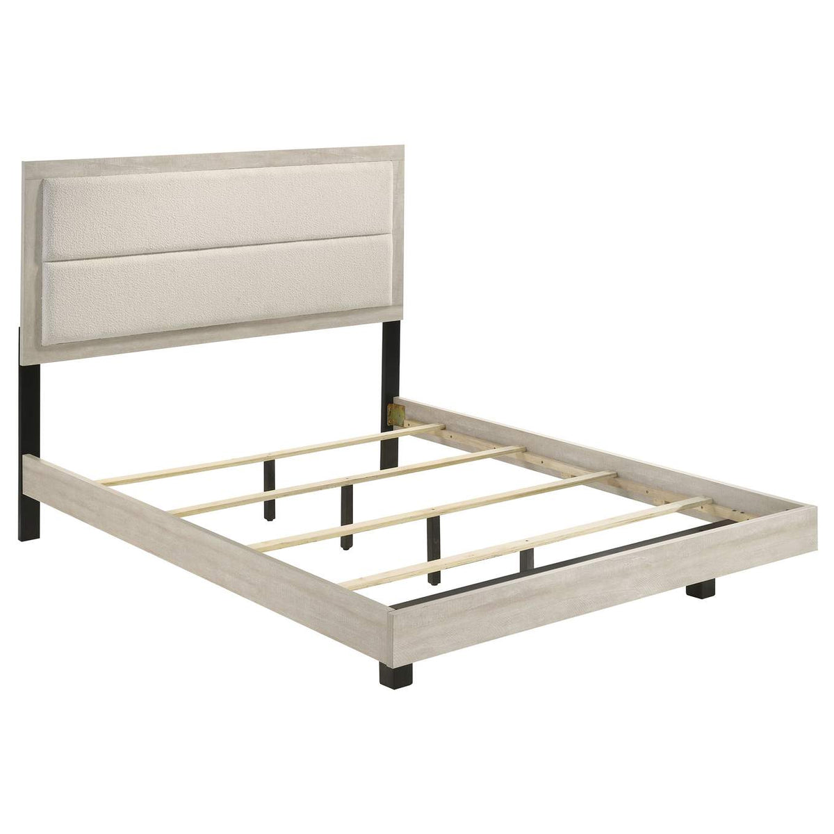 225061Q-S4 Trenton 4-piece Queen Bedroom Set Rustic Cream