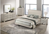 225061Q-S5 Trenton 5-piece Queen Bedroom Set Rustic Cream