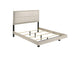 225061Q Trenton 54-inch Wood Queen Panel Bed Rustic Cream