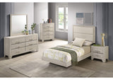 225061T-S5 Trenton 5-piece Twin Bedroom Set Rustic Cream