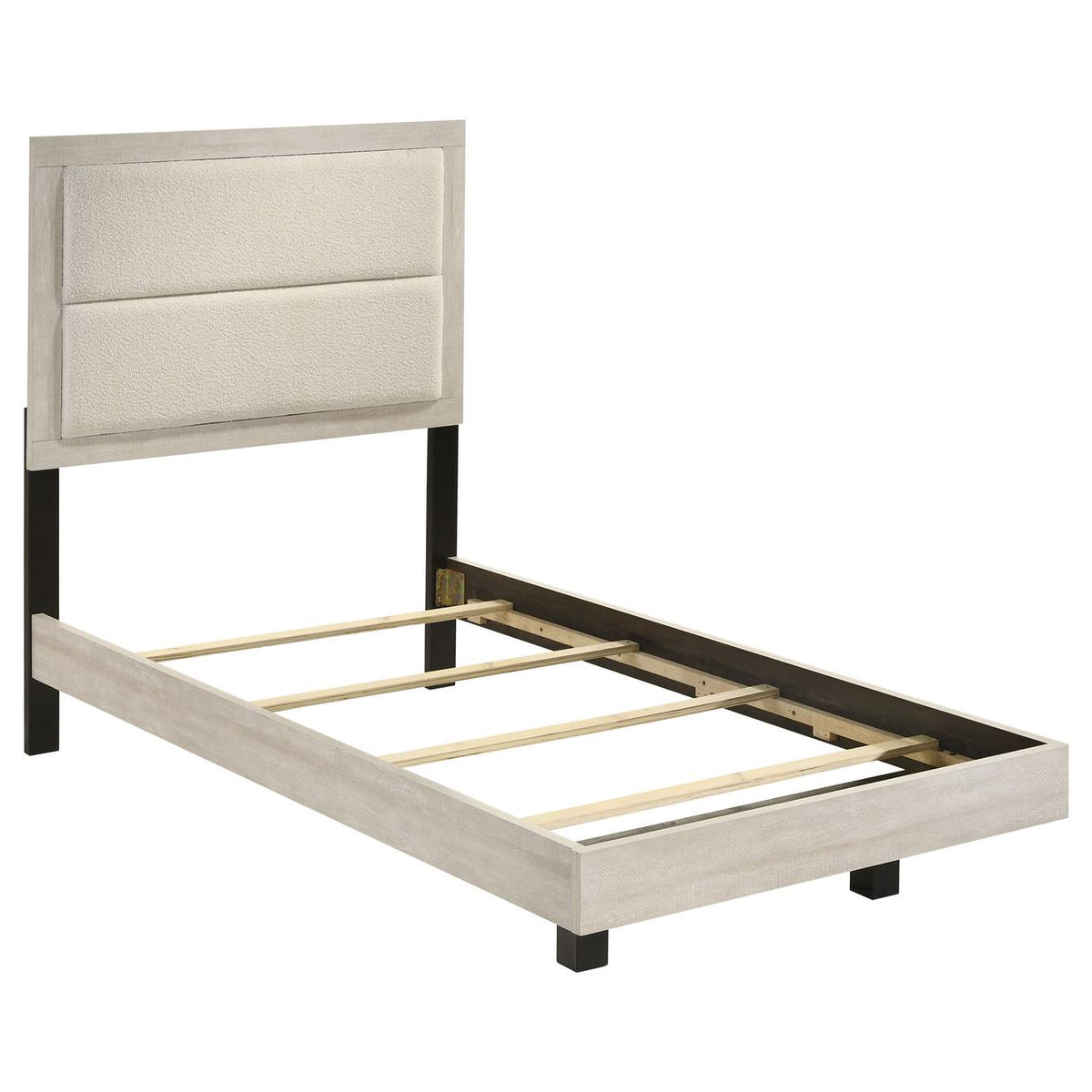 225061T-S5 Trenton 5-piece Twin Bedroom Set Rustic Cream