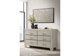 225063 Trenton 6-drawer Bedroom Dresser Rustic Cream