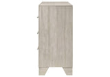 225063 Trenton 6-drawer Bedroom Dresser Rustic Cream