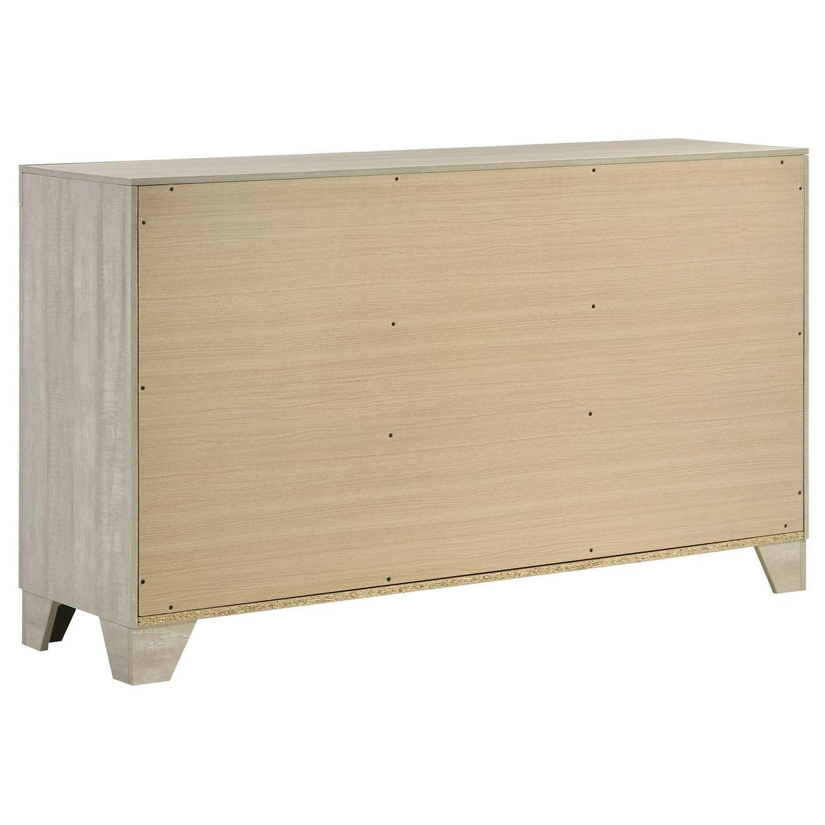 225063 Trenton 6-drawer Bedroom Dresser Rustic Cream