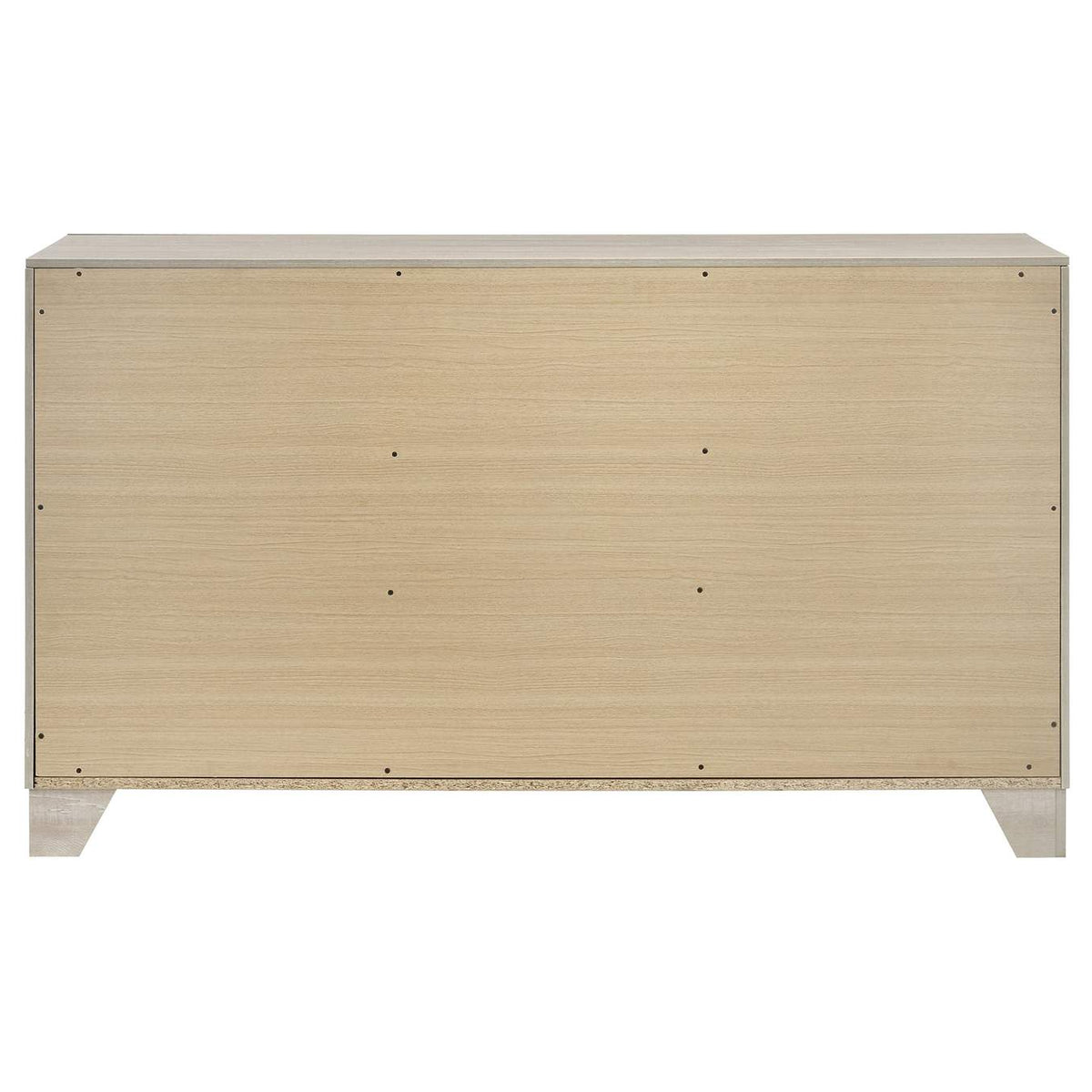 225063 Trenton 6-drawer Bedroom Dresser Rustic Cream