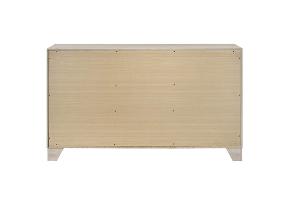 225063 Trenton 6-drawer Bedroom Dresser Rustic Cream