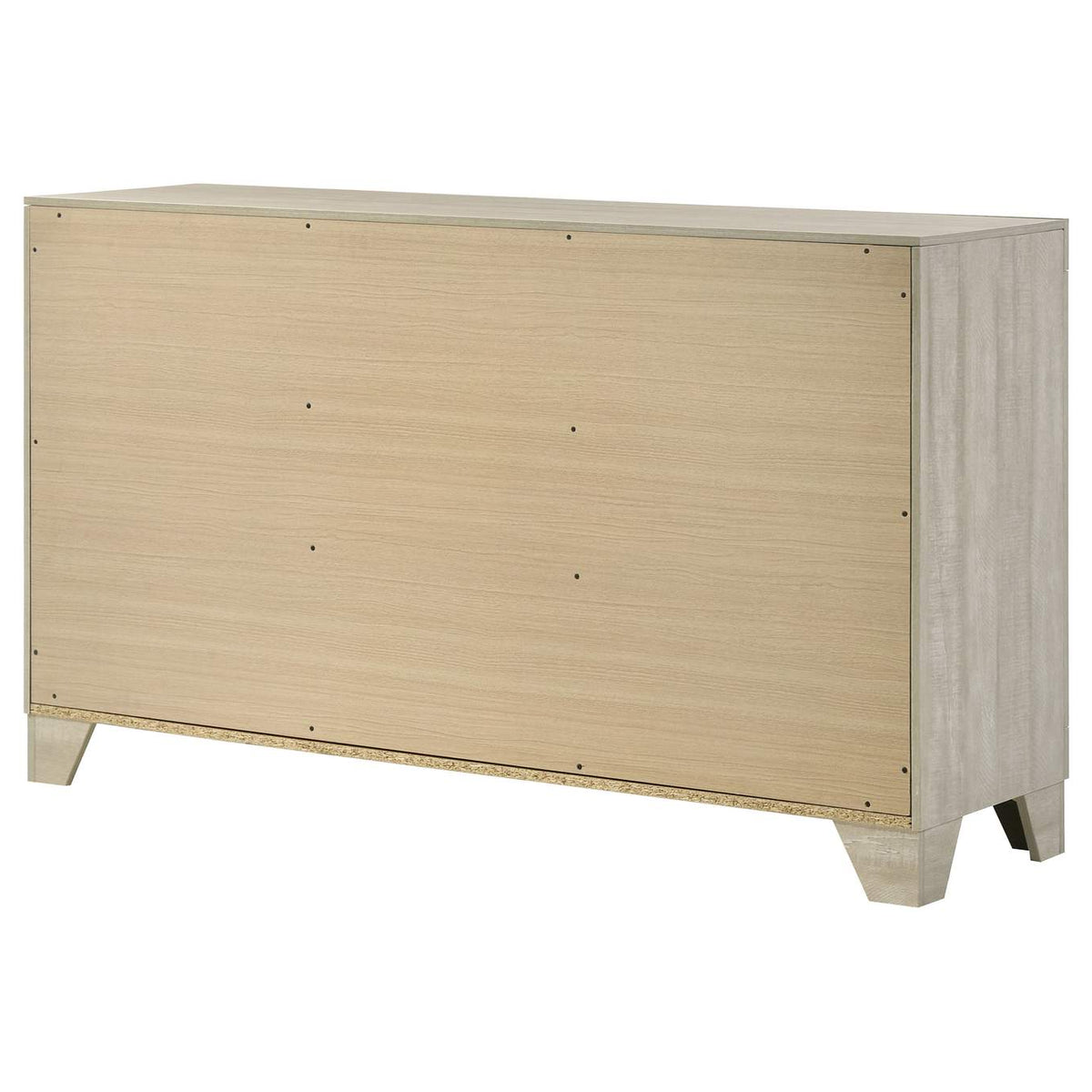 225063 Trenton 6-drawer Bedroom Dresser Rustic Cream