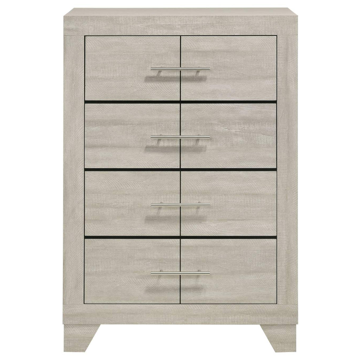 225065 Trenton 4-drawer Bedroom Chest of Drawers Rustic Cream