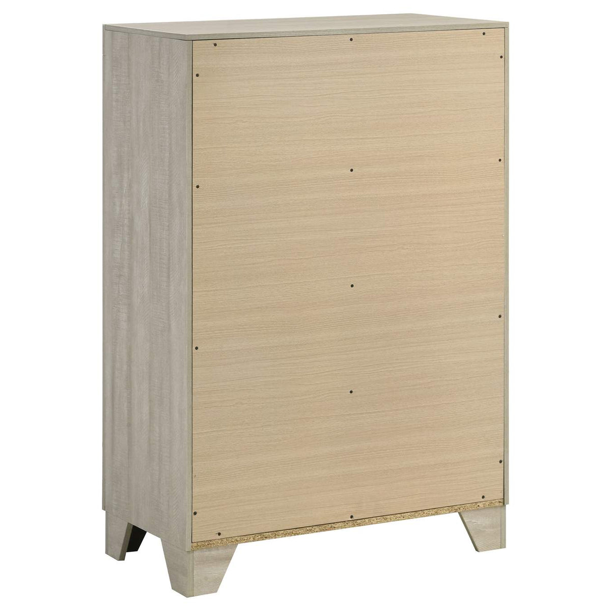 225065 Trenton 4-drawer Bedroom Chest of Drawers Rustic Cream