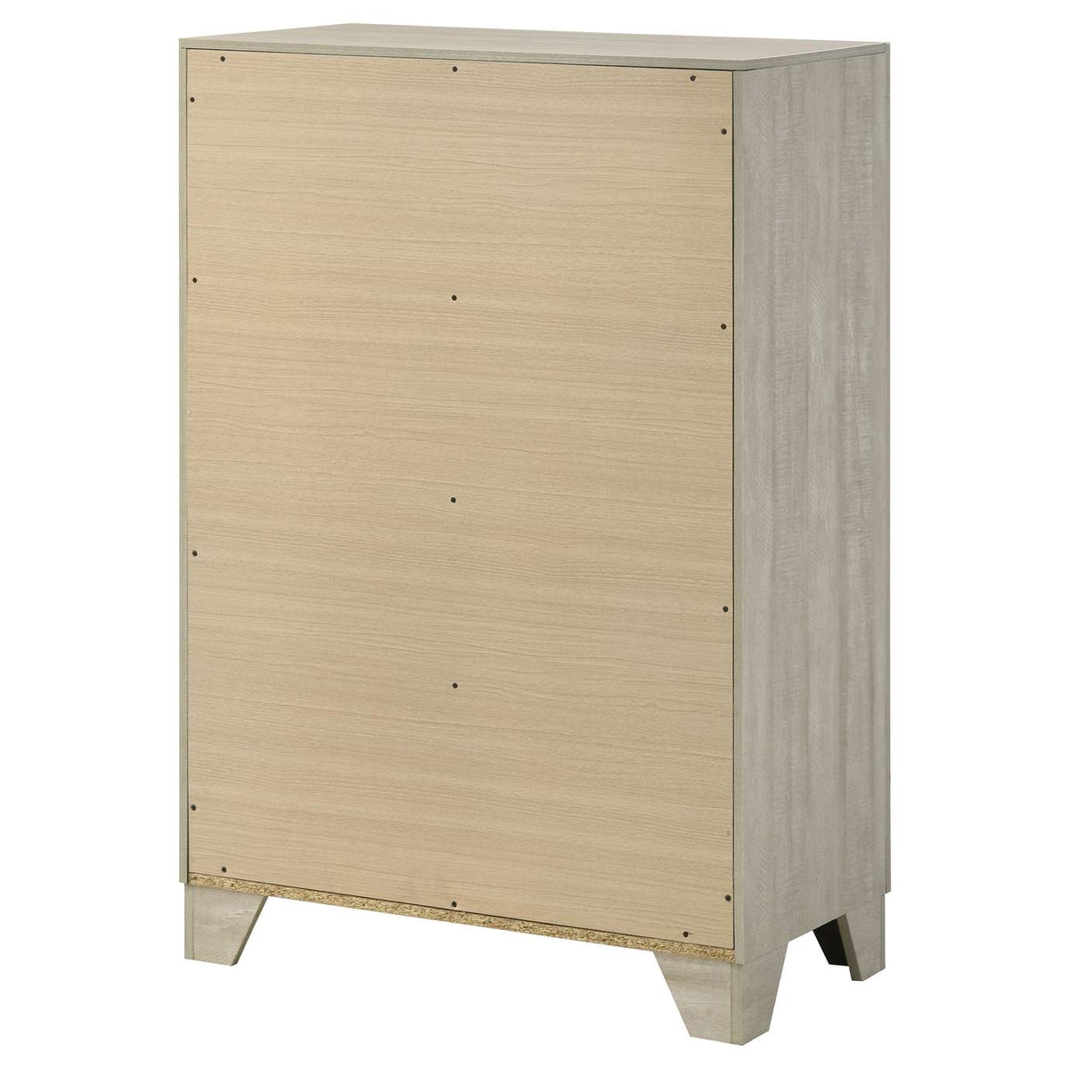 225065 Trenton 4-drawer Bedroom Chest of Drawers Rustic Cream