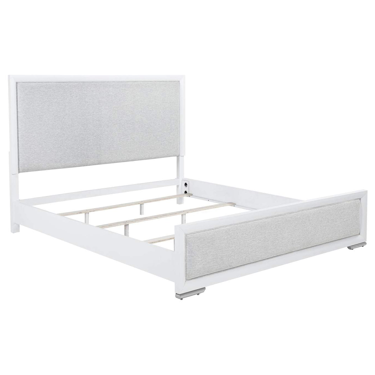 225071KE-S4 Gracemont 4-piece Eastern King Bedroom Set White