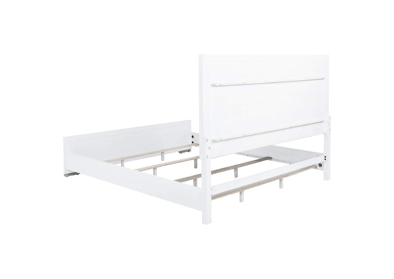 225071KE-S5 Gracemont 5-piece Eastern King Bedroom Set White