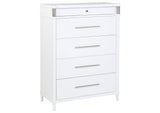 225071KE-S5 Gracemont 5-piece Eastern King Bedroom Set White