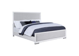 225071KE Gracemont 57-inch Eastern King Panel Bed Grey and White