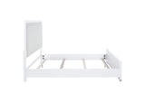 225071KE Gracemont 57-inch Eastern King Panel Bed Grey and White