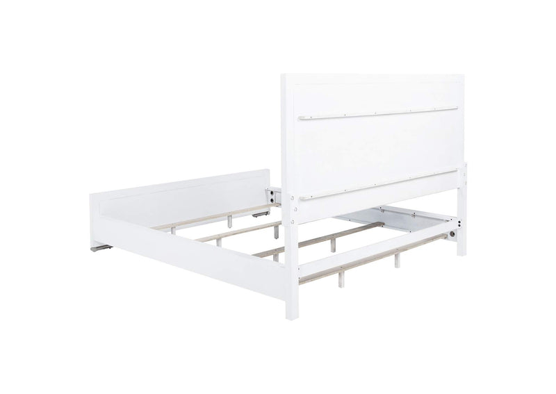 225071KW-S5 Gracemont 5-piece California King Bedroom Set White